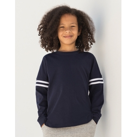 Kids` Drop Shoulder Slogan Top