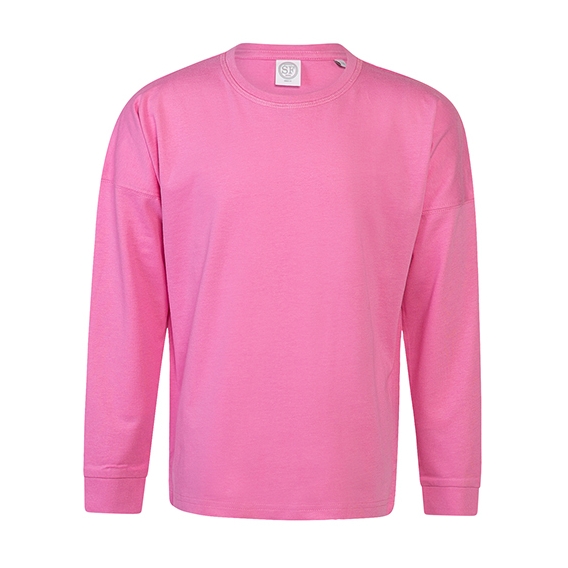 Kids` Drop Shoulder Slogan Top