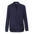 Crepe Wrap Around Blouse