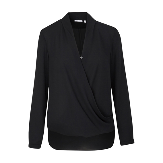 Crepe Wrap Around Blouse