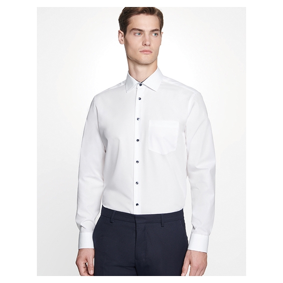 Men`s Shirt Poplin Regular Fit Longsleeve