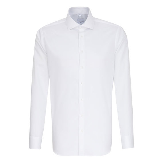 Men`s Shirt Slim Fit Twill Longsleeve