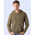 Zip Through Hooded Sweat Jacket