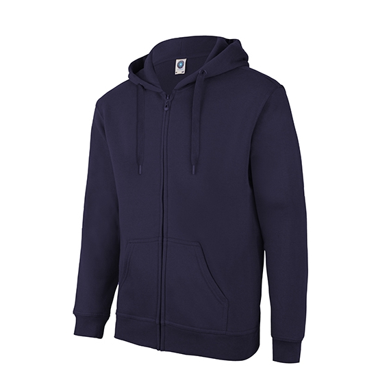 Zip Through Hooded Sweat Jacket