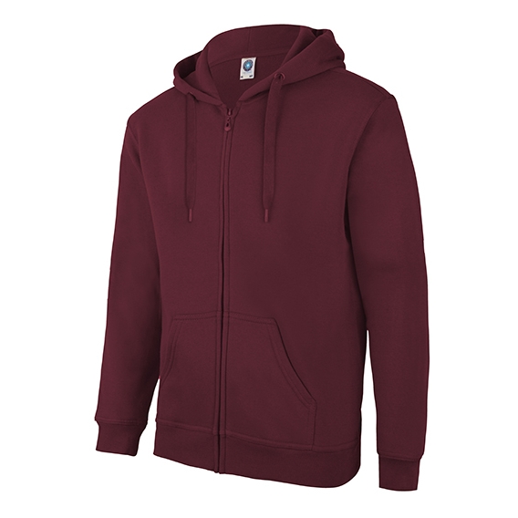 Zip Through Hooded Sweat Jacket