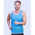 Men `Contrast Sports Vest