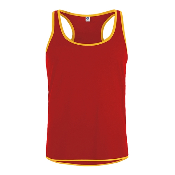 Men`s Contrast Sports Vest