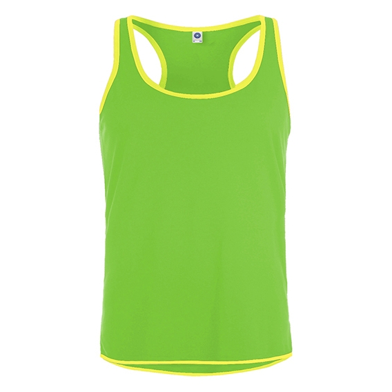 Men`s Contrast Sports Vest