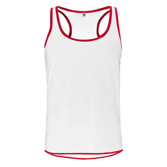 Men`s Contrast Sports Vest