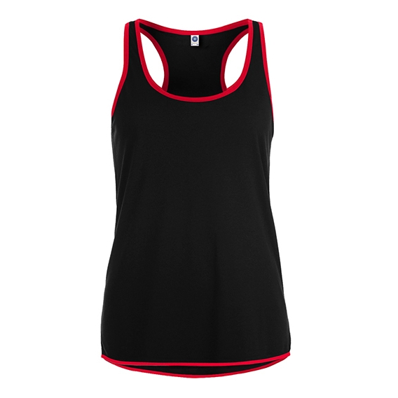 Women`s Contrast Sports Vest