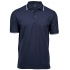 Luxury Stripe Stretch Polo