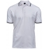 Luxury Stripe Stretch Polo