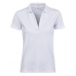 Womens Luxury Stretch V-Neck Polo