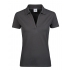 Womens Luxury Stretch V-Neck Polo