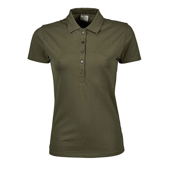 Womens Luxury Stretch Polo