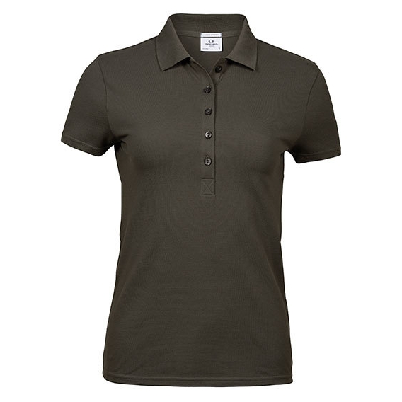 Womens Luxury Stretch Polo