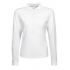 Womens Luxury Stretch Long Sleeve Polo