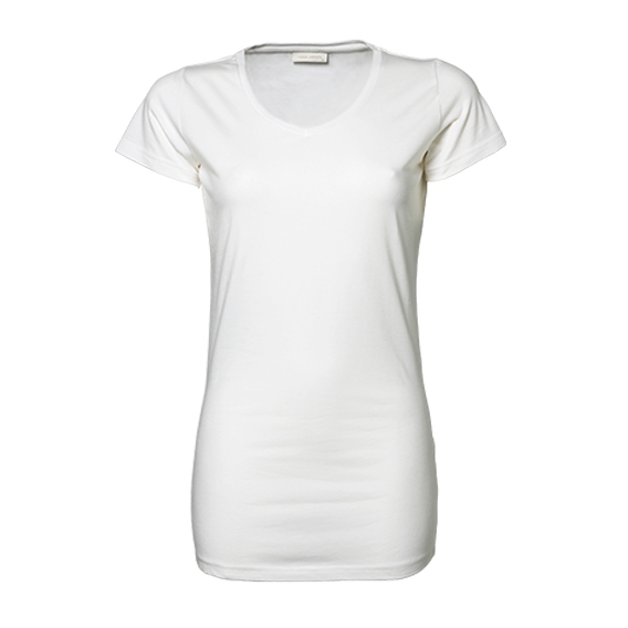 Womens Fashion Stretch Tee Extra Lenght