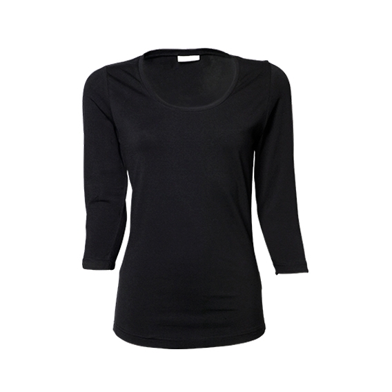 Womens Stretch 3/4 Sleeve Tee