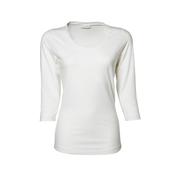 Womens Stretch 3/4 Sleeve Tee