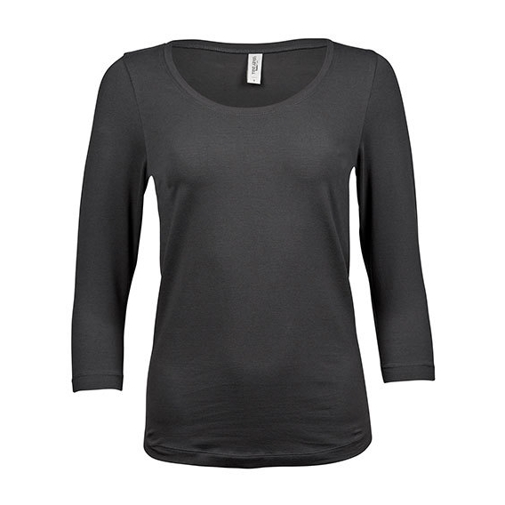 Womens Stretch 3/4 Sleeve Tee