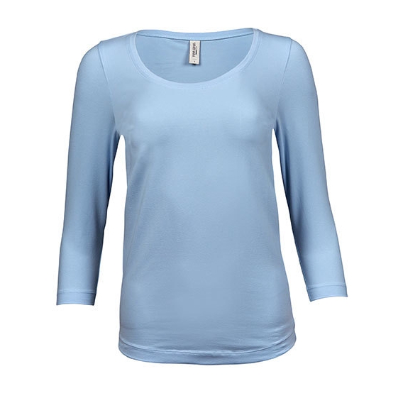 Womens Stretch 3/4 Sleeve Tee