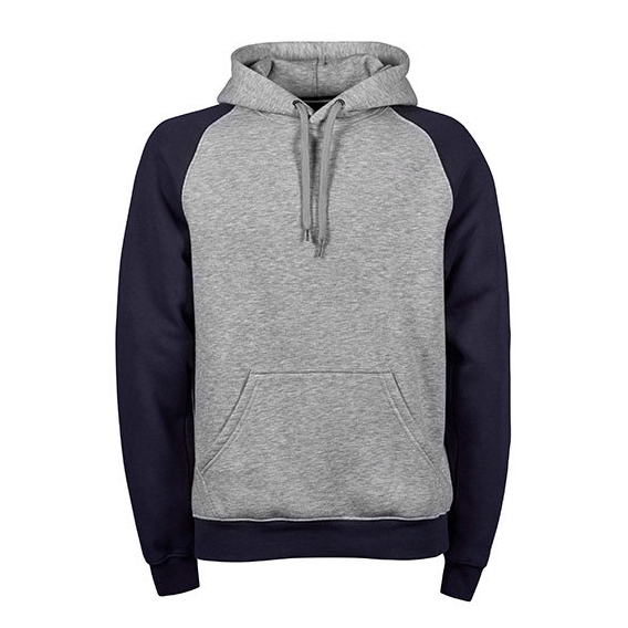 Two-Tone Hooded Sweatshirt