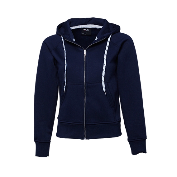 Womens Fashion Full Zip Hood