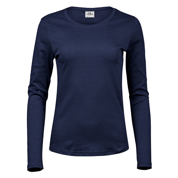 Womens Long Sleeve Interlock Tee