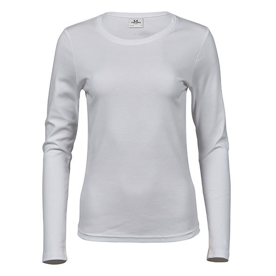 Womens Long Sleeve Interlock Tee