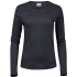 Womens Long Sleeve Interlock Tee