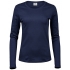 Womens Long Sleeve Interlock Tee