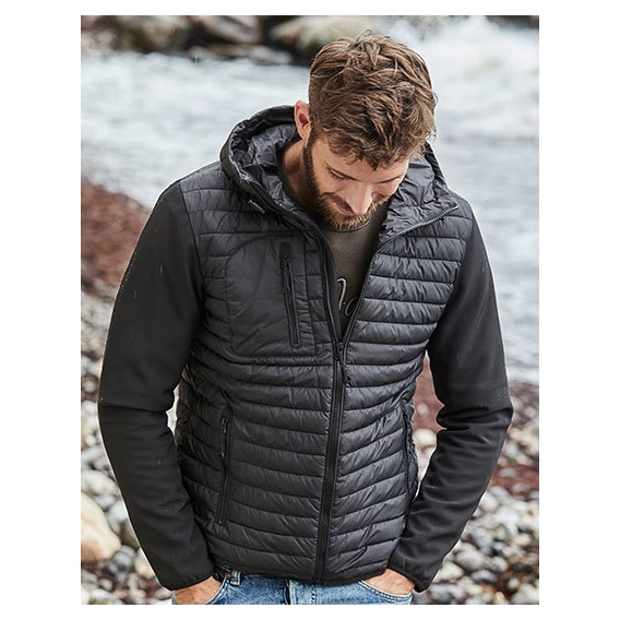 Hooded Crossover Jacket