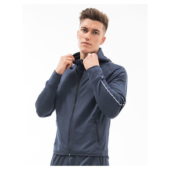 Men`s Hoodie with Reflective Tape