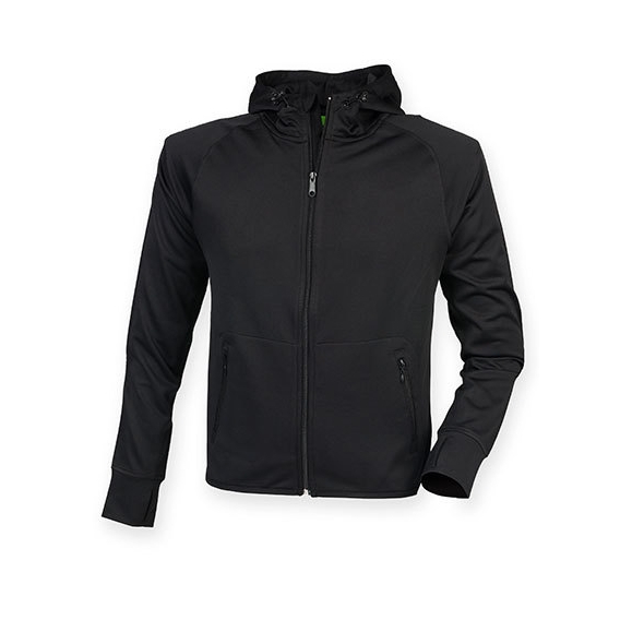 Men`s Hoodie with Reflective Tape