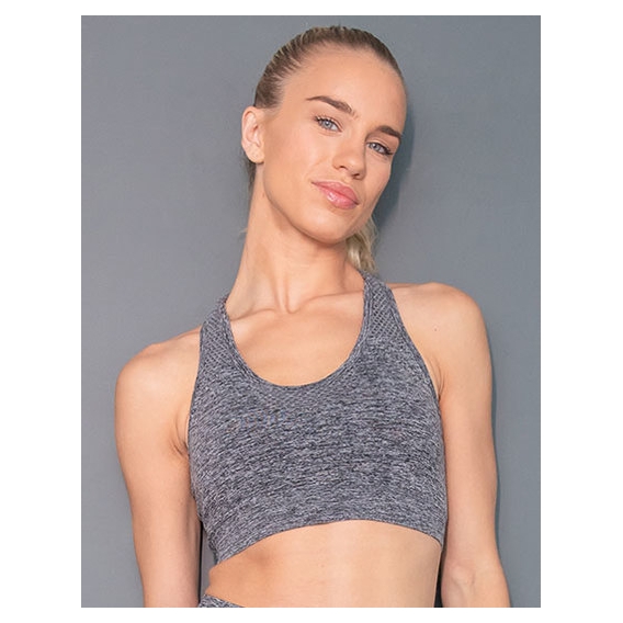 Ladies` Seamless Crop Top