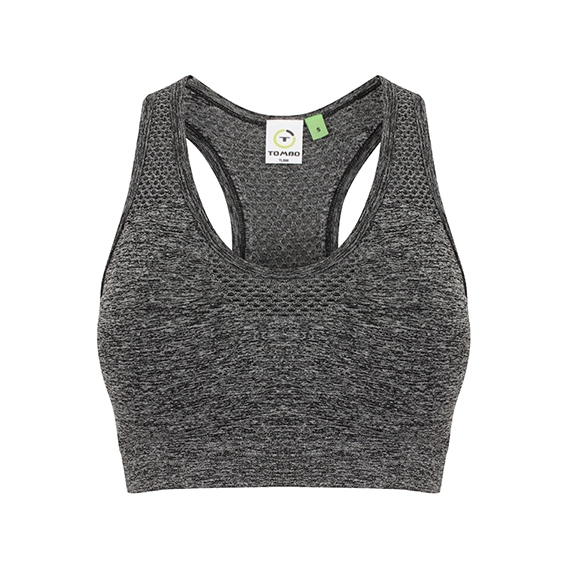 Ladies` Seamless Crop Top