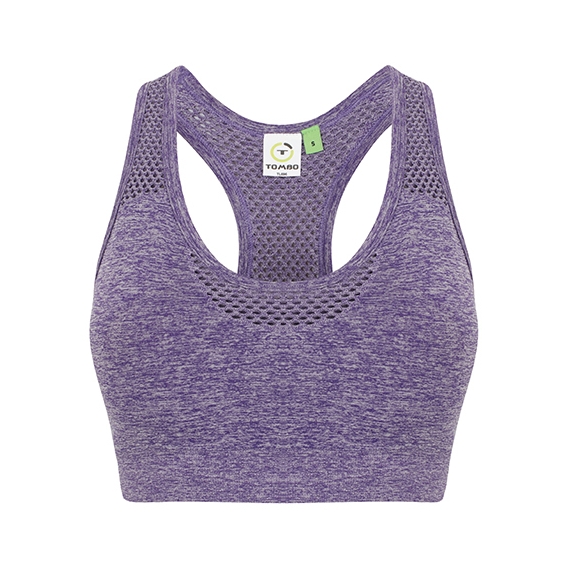 Ladies` Seamless Crop Top