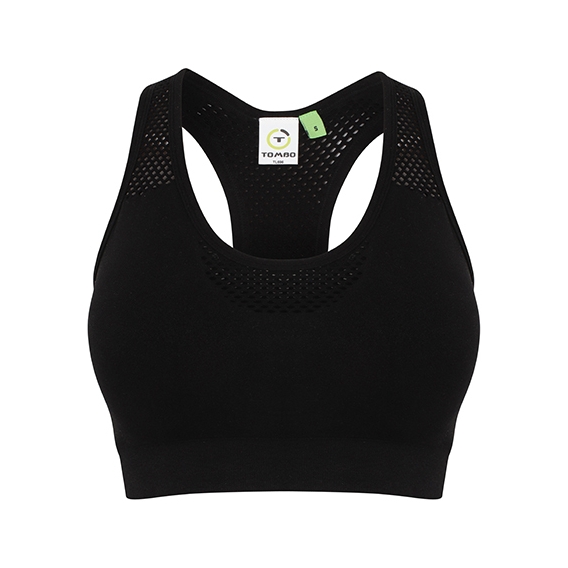 Ladies` Seamless Crop Top