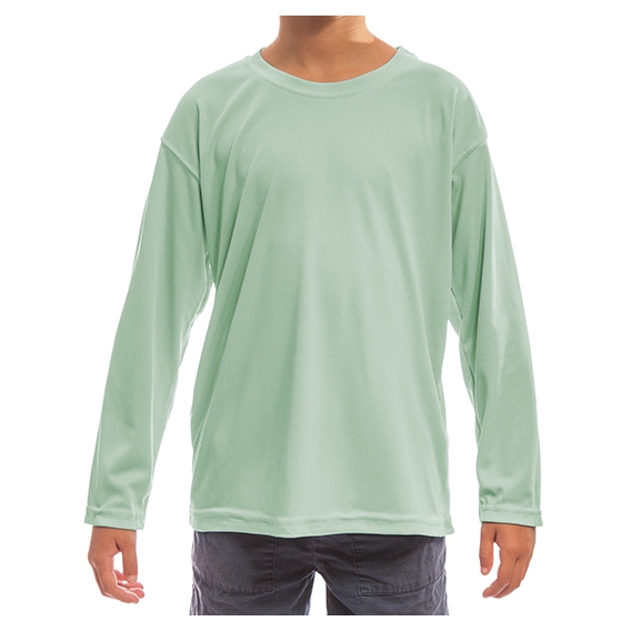 Youth Solar Performance Long Sleeve T-Shirt