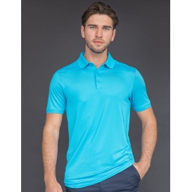 Men 'Slim Fit Stretch Polo Shirt + Wicking Finish