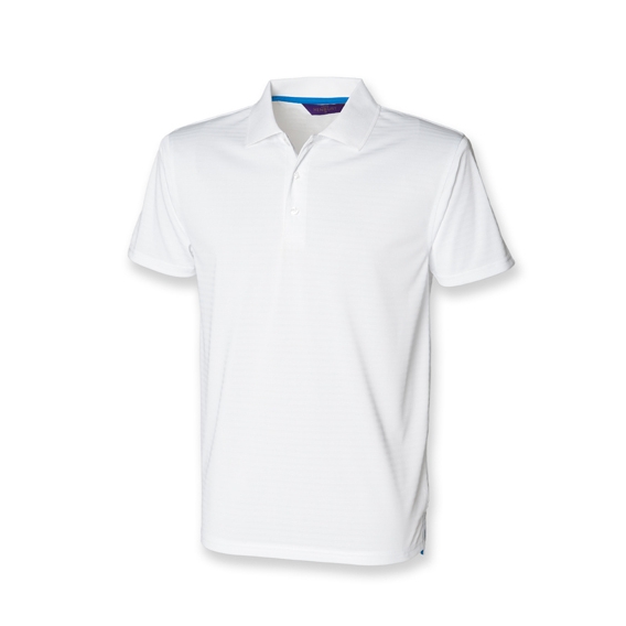 Coolplus® Textured Stripe Polo Shirt