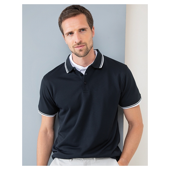 Men’s Coolplus® Short Sleeved Tipped Polo Shirt