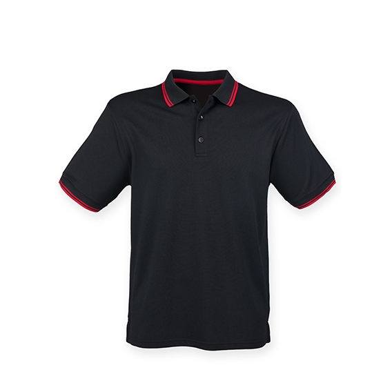 Men’s Coolplus® Short Sleeved Tipped Polo Shirt