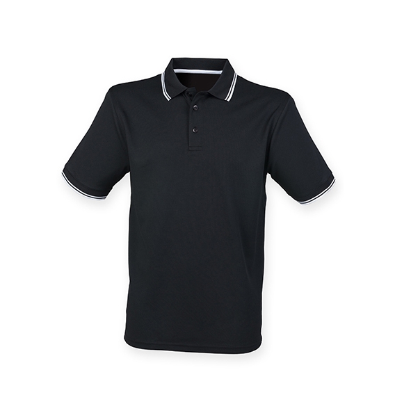 Men’s Coolplus® Short Sleeved Tipped Polo Shirt