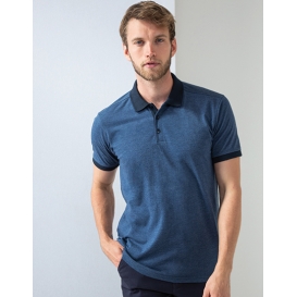 Contrast Tri Blend Polo Shirt