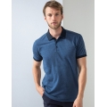 Contrast Tri Blend Polo Shirt