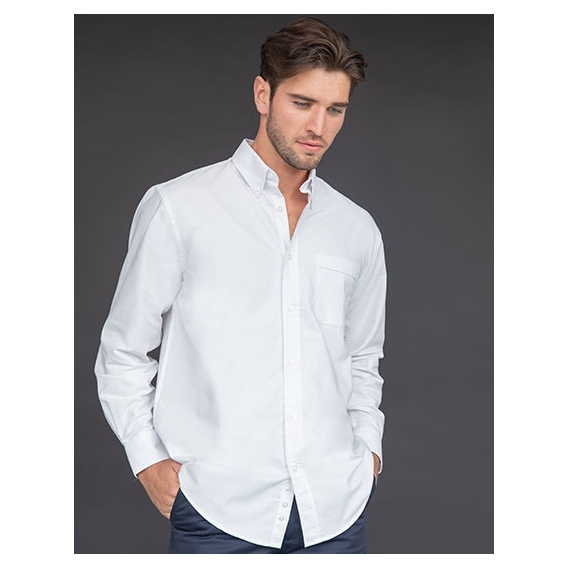 Men`s Classic Long Sleeved Oxford Shirt
