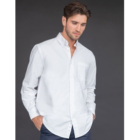 Men `Classic Long Sleeved Oxford Shirt