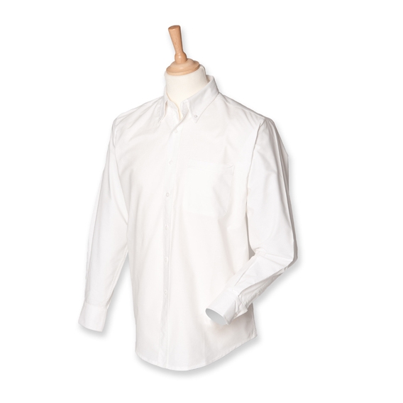 Men`s Classic Long Sleeved Oxford Shirt